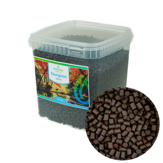 BluFeed – Störfischfutter Teich – Sturgeon Mix 6 mm – 3,4 kg